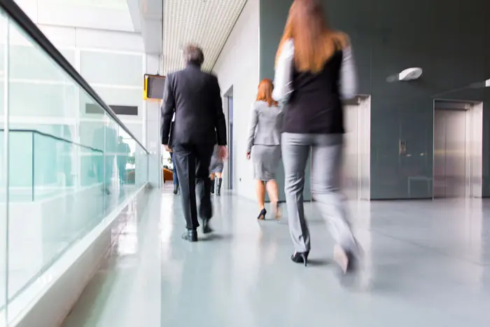 Leadership development hallway