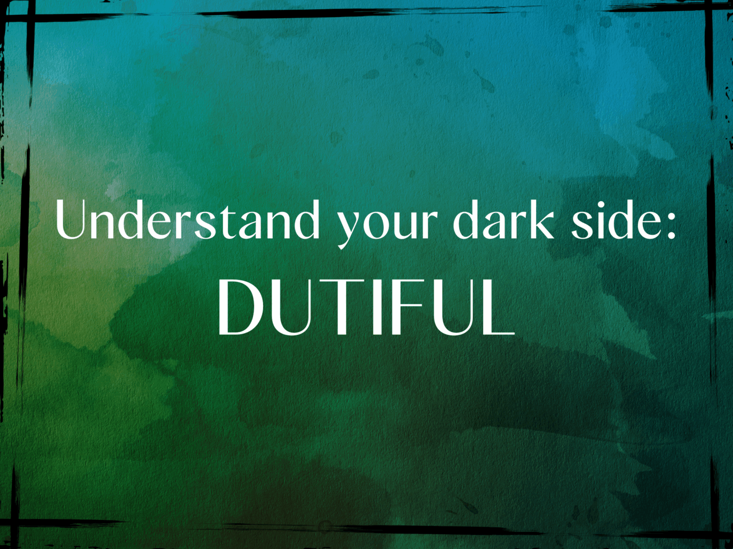 The dark sides of personality is measured in the Hogan Development Survey. The dark side of personality Dutiful